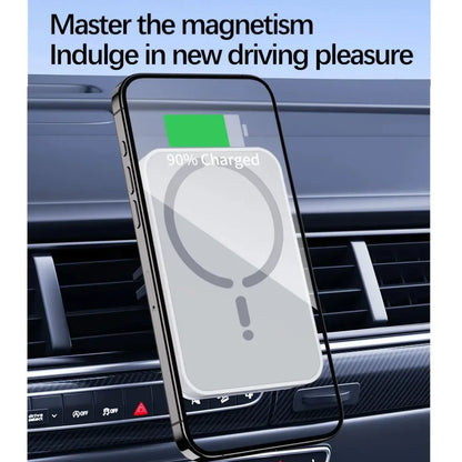 Magnetic Wireless Car Charger & Holder