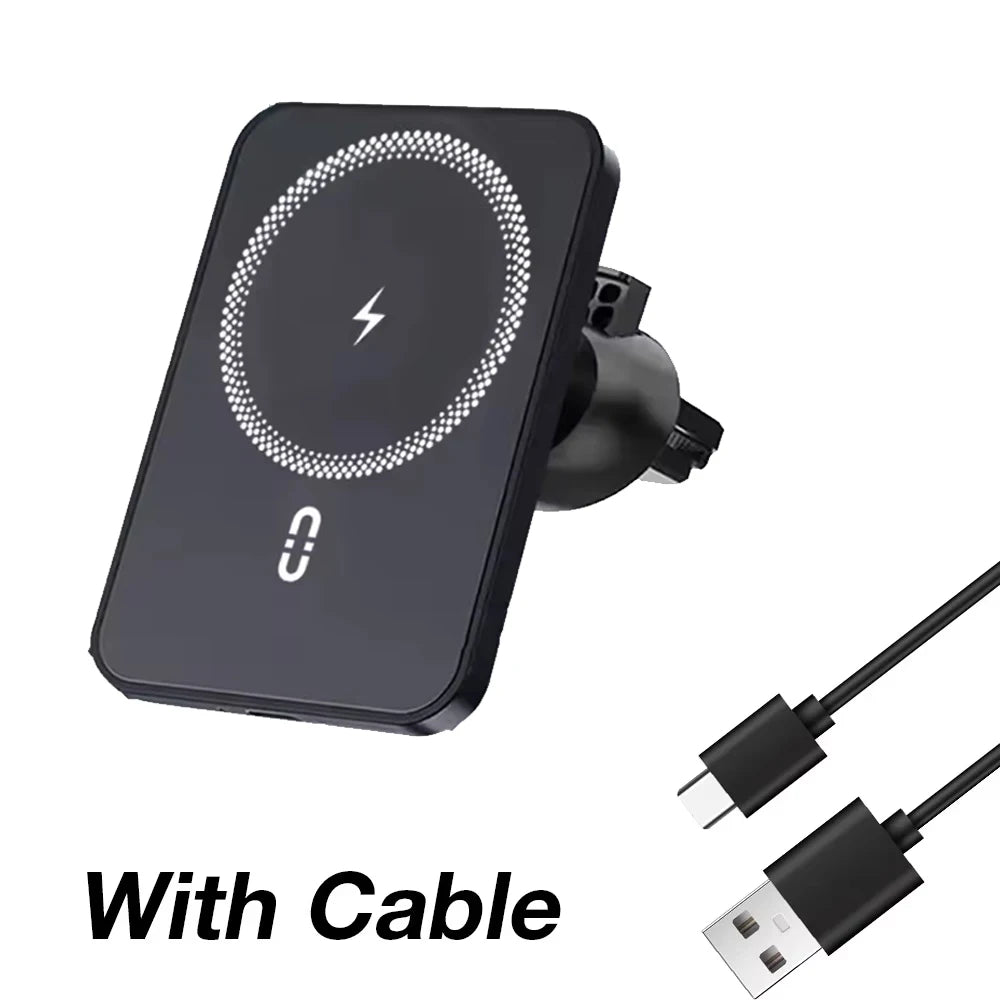 Magnetic Wireless Car Charger & Holder