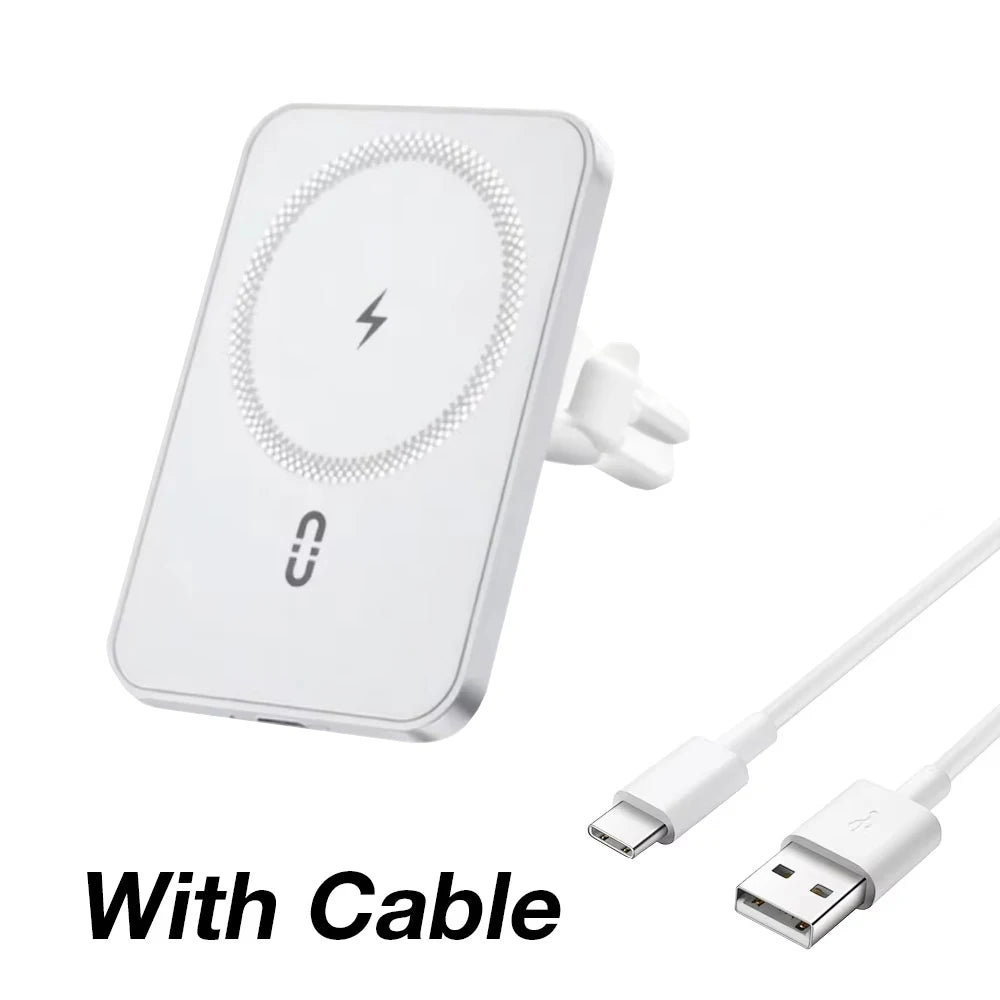 Magnetic Wireless Car Charger & Holder